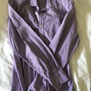 Thompson Purple Casual Button Down Shirtbuttondown lavender JCrew